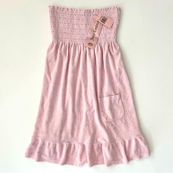 NWT Juicy Couture Women’s Pink Sleeveless Sundress Size L - Picture 1 of 4